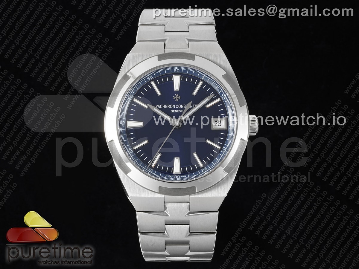 [ZF] Vacheron Constantin Overseas 4500V SS Blue Dial on SS Bracelet A5100