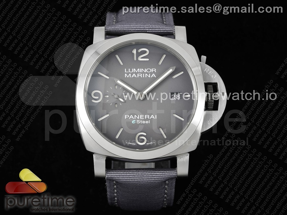 [TTF] Panerai PAM1358 W on Gray Nylon Strap P9010