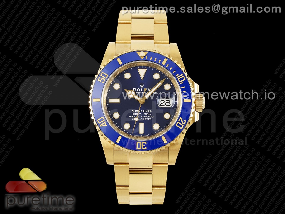 [Clean] Rolex Submariner 41mm 126618 LB Blue Ceramic 904L Steel VR3235