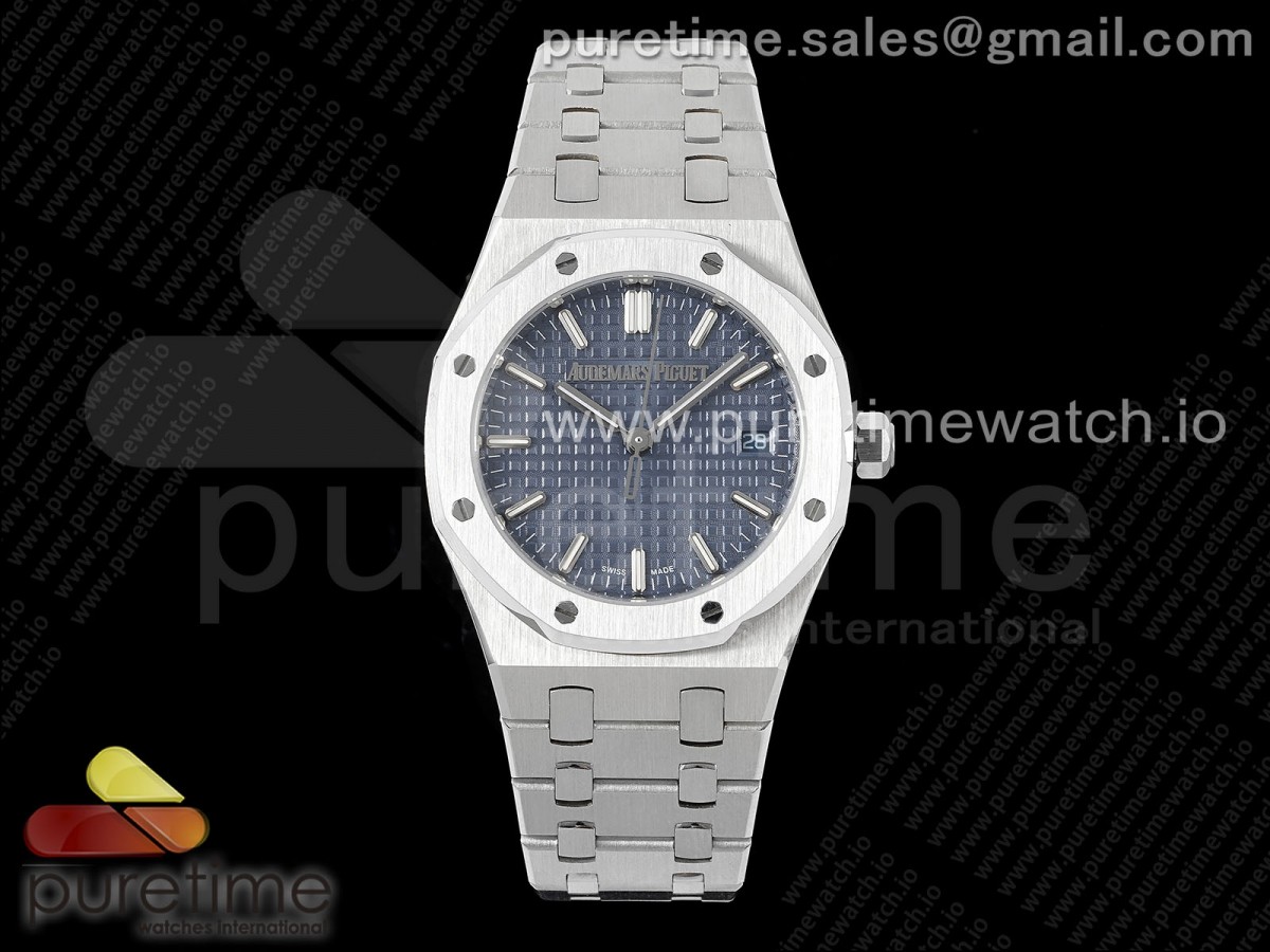 [BF] Audemars Piguet Royal Oak 34mm SS Blue Dial on SS Bracelet A5800