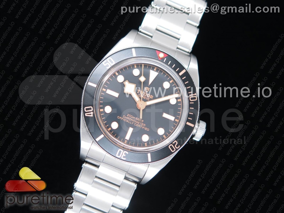 [ZF] Tudor Black Bay Fifty Eight 39mm SS Black Dial on SS Bracelet A2824