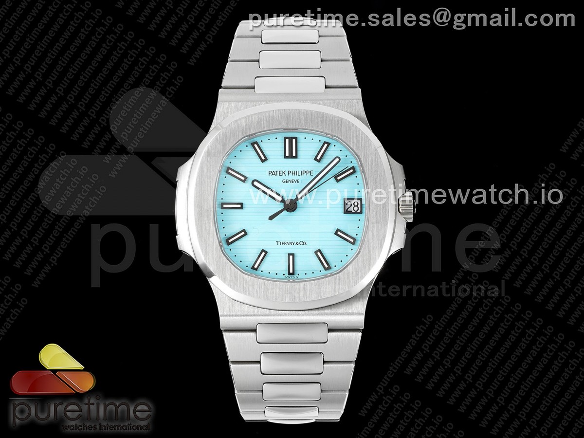 [PPF] Patek Philippe Nautilus 5711 Tiffany Tiffany Blue Dial on SS Bracelet 324CS V4