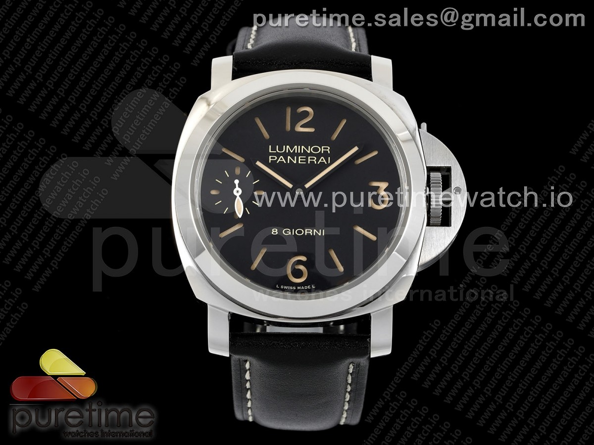 [HWF] Panerai PAM915 SS on Black Leather Strap Strap P5000