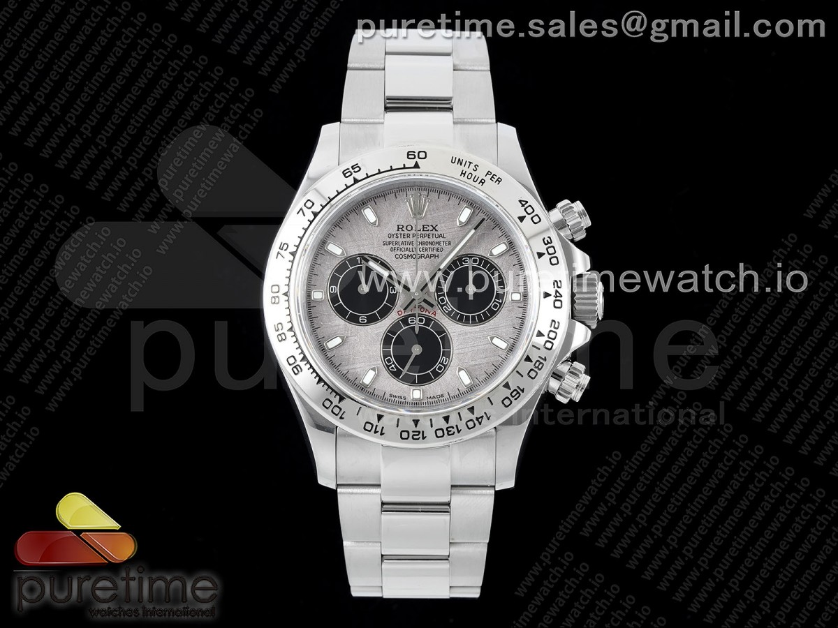 [QF] Rolex Daytona 116509 Meteorite Dial on SS Bracelet SH4130 V3 (Gain Weight)