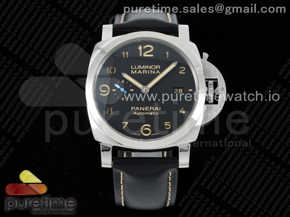 [TTF] Panerai PAM1359 W on Black Leather Strap P9010