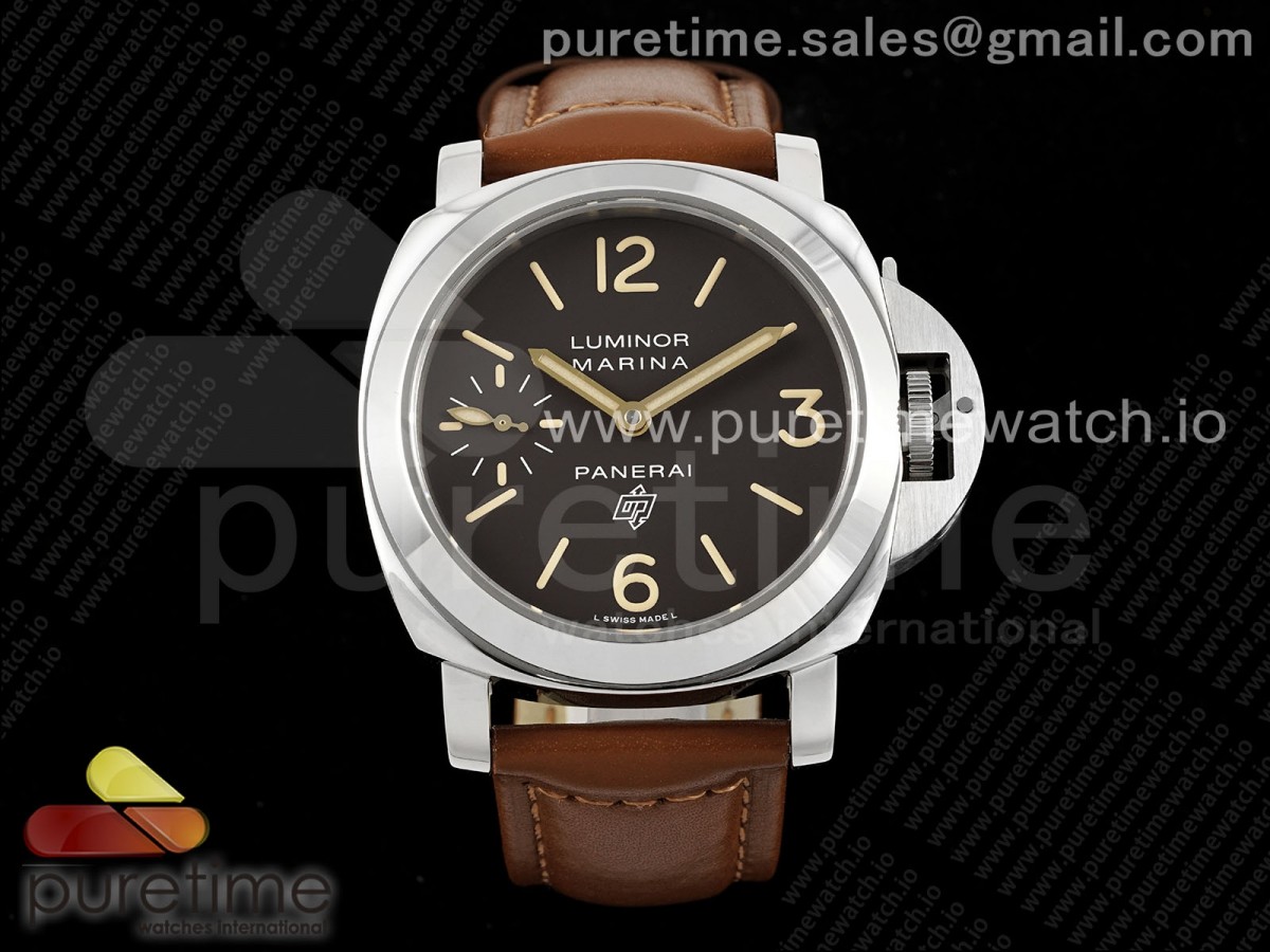 [HWF] Panerai PAM632 N Brown Dial on Brown Leather Strap A6497