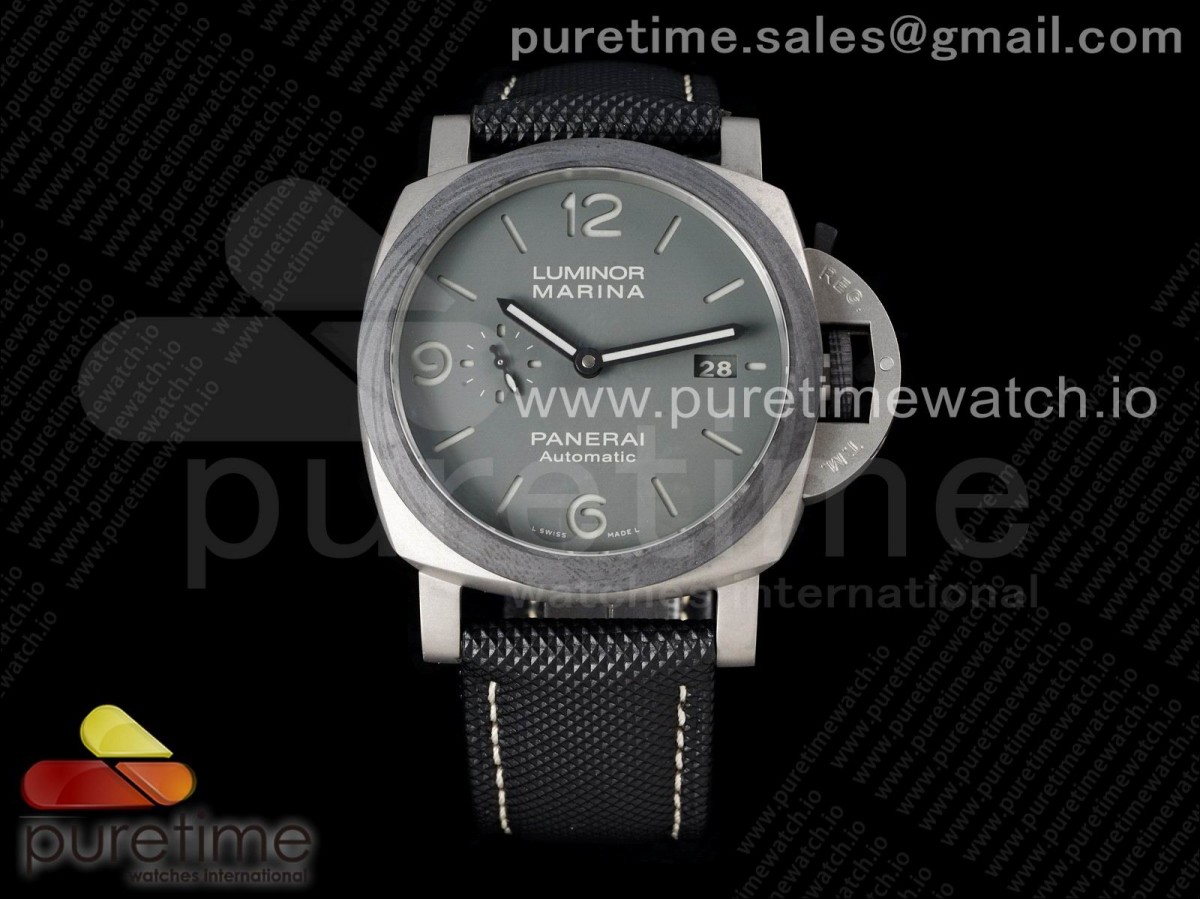 [VSF] Panerai PAM 1662 Satin-polished Ti on Black Kevlar Composite Strap P.9010 Clone