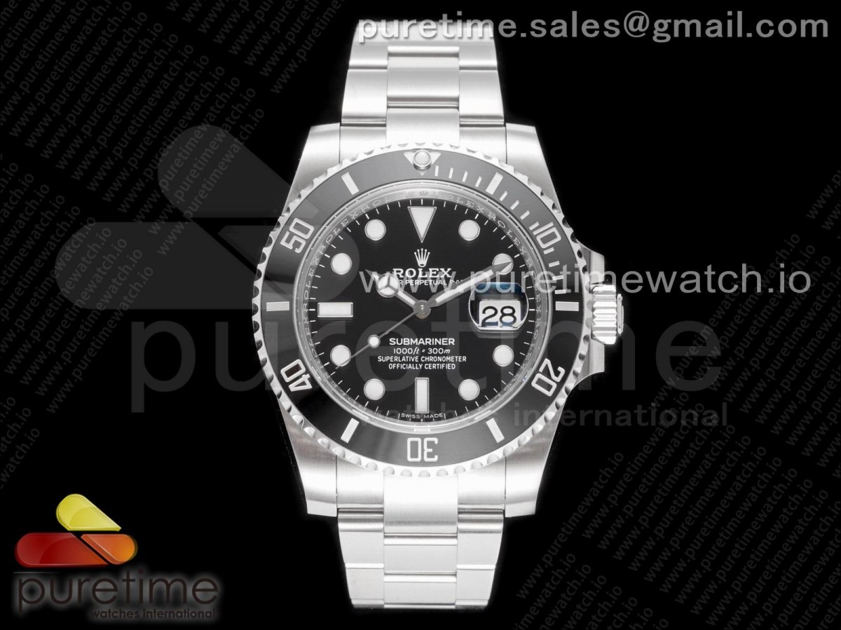 [VSF] Rolex Submariner 116610 LN Black Ceramic 904L Steel VS3135