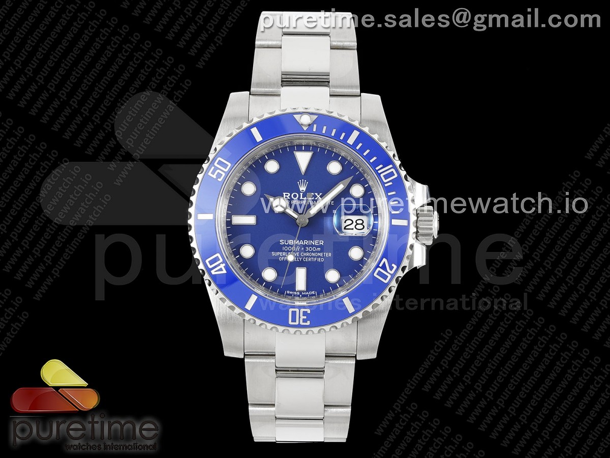 [VSF] Rolex Submariner 116619 LB Blue Ceramic 904L Steel VS3135