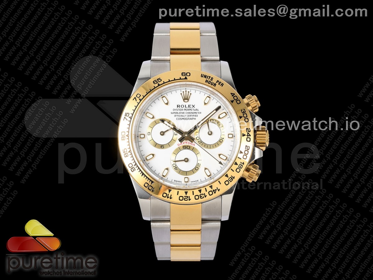 [BTF] Rolex Daytona 116503 904L SS Case and Bracelet White Dial SA4130