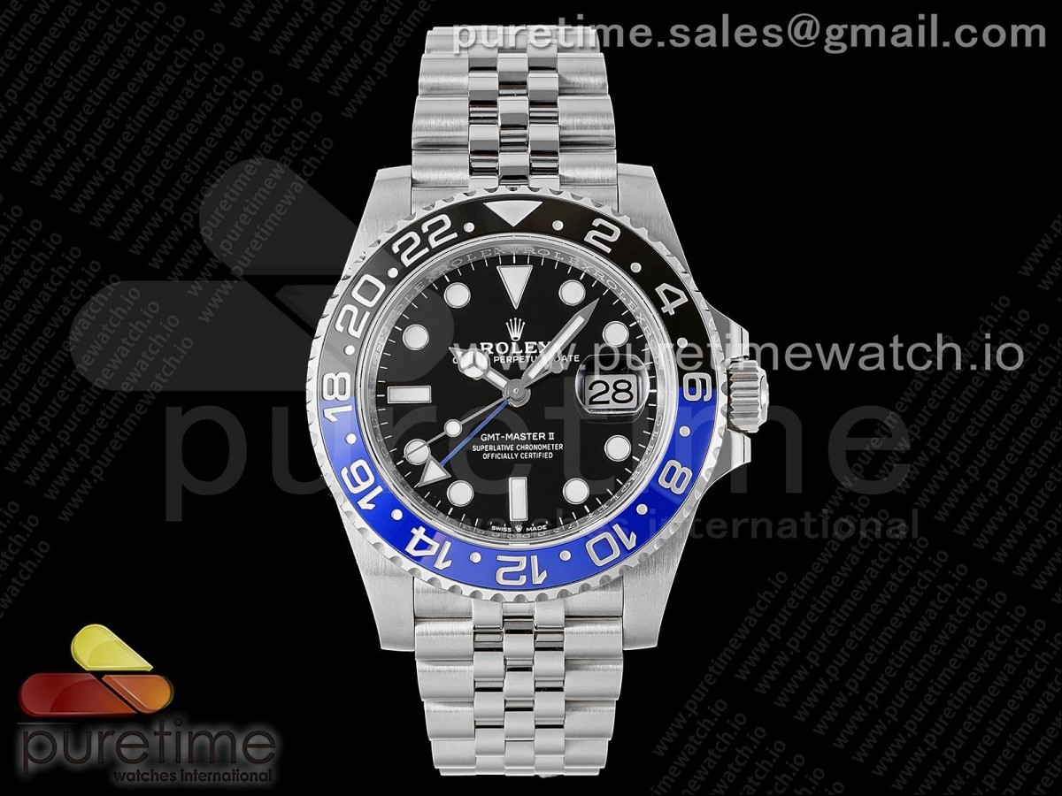 [Clean] Rolex GMT-Master II 126710 BLNR Blue/Black Ceramic on Jubilee Bracelet DD3285 CHS