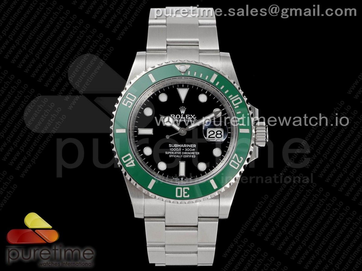 [VSF] Rolex Submariner 41mm 126610 LV Kermit 904L Steel VS3235